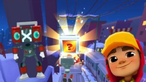 SUBWAY SURFERS SUBWAY CITY XMAS 2022 : SPACEBOT