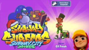 SUBWAY SURFERS SUBWAY CITY XMAS 2022 : UNLOCKING ELF FRESH