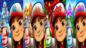 SUBWAY SURFERS SUBWAY CITY XMAS VS CAIRO 2022 (2nd TIME) VS LUNAR NEW YEAR 2022 VS OXFORD 2022