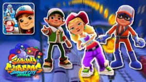 Subway Surfers Core Crew Tricky Heart Outfit vs Elf Jake vs Super Runner Jake