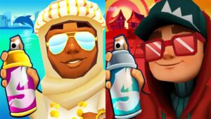 Subway Surfers Lunar New Year 2023 Festive Jake vs Subway Surfers Miami Prince K Gameplay HD