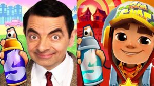 Subway Surfers Lunar New Year 2023 Jake Star Outfit vs Mr Bean Run Gameplay HD