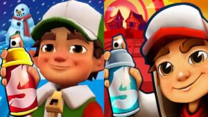 Subway Surfers Lunar New Year 2023 Jake vs Subway Surfers Subway City Xmas 2023 Gameplay HD