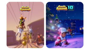 Subway Surfers Lunar New Year 2023 vs Subway City Xmas 2022