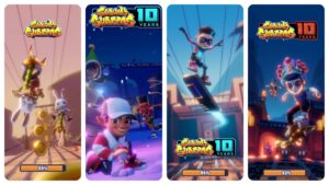 Subway Surfers Lunar New Year 2023 vs Subway City Xmas 2022 vs Cairo 2022 vs Luoyang 2022
