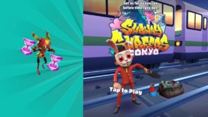 Subway Surfers: Lunar New Year! -Tag Time Tokyo - Gameplay
