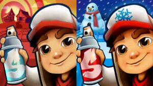 Subway Surfers: Lunar New Year! VS Subway City Xmas! Gameplay