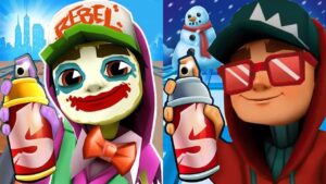 Subway Surfers Subway City 'Xmas 2023 Festive Jake vs Space Station Zombie Jake Serious Gameplay HD