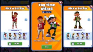 Subway Surfers Tag Team with Patrick Mahomes Subway Surfers Tag Team Challenge 2023 @AMSURFER