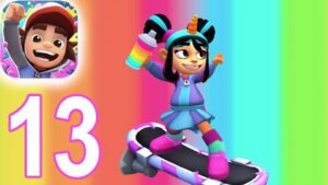Subway Surfers Tag - Yutani Unicornicobia Costume Unlock - Gameplay Walkthrough Part 13 (iOS)