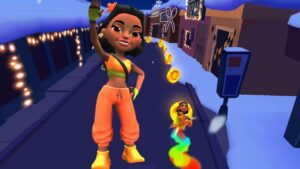 Subway Surfers Theo Yêu Cầu – Alia Không Ván Trượt, Không Hiệu Ứng Âm Thanh