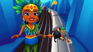 Subway Surfers Theo Yêu Cầu – Carmen Và Ván Trượt Rocket