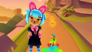 Subway Surfers Theo Yêu Cầu – Harumi Và Ván Trượt Kitty