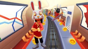 Subway Surfers Theo Yêu Cầu – Rabbit Và Ván Trượt Bunny