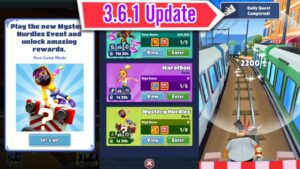 Subway Surfers Update 3.6.1 - NEW FUTURE - Mystery Hurdles Event !!