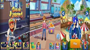 Subway Surfers VS Subway Princess Runner VS Sonic Dash - 3 Games Run Gameplay HD