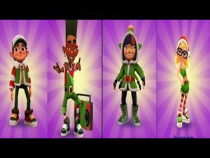 Subway Surfers X-mas Elf Jake vs Elf Frash vs Elf Tricky vs Elf Yutani Gameplay Android ios