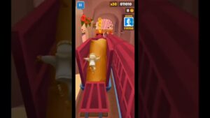 Subway Surfers mas não posso tocar na cor verde