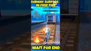 Subway surfers in free fire 😱#shorts #subwaysurfers #freefire