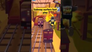 Subway surfers super fast play #shorts #viralshorts #gaming