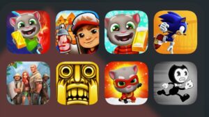 Talking Tom Time Rush - Subway Surfers / Gold Run - Sonic Forces / Jumanji Epic Run - Temple Run