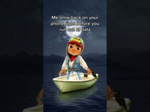 i'm inevitable 🛶  #subwaysurfers #shorts