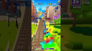 💞subway surfers 💕 RAINBOW 🌈 🌈 🌈 #gamecity #alvinnick #short