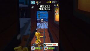 subway surfers x-mas season short video #short #ytshorts #christmas  #anuraggames #trending #part320