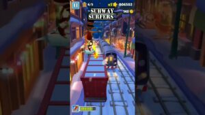 subway surfers x-mas season short video #short #ytshorts #christmas  #anuraggames #trending #part343