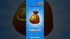 10k Coins Double Up AGAIN 1 - Subway Surfers Oxford 2023 #shorts #mikachannelofficial