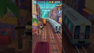 Casual subway surfers #subwaysurfers #normal #shorts