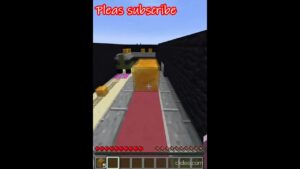 Insane Minecraft subway surfers! (waited dot the end)