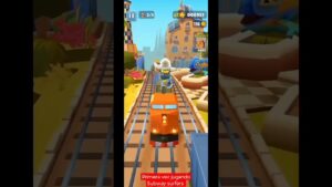 Primavera vez jugando Subway surfers #shorts #juegos #record #subwaysurfers