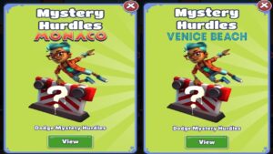 SUBWAY SURFERS MYSTERY HURDLES "MONACO" VS MYSTERY HURDLES "VENICE BEACH"