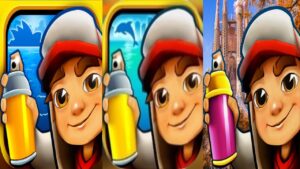SUBWAY SURFERS SYDNEY 2013 VS MIAMI 2013 VS BARCELONA 2023