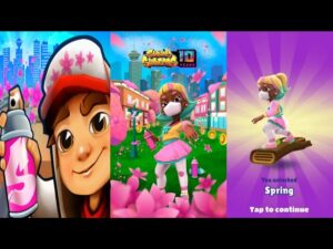 SUBWAY SURFERS VANCOUVER 2022 : Pink