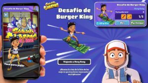 SURPRISING NEW BURGER KING CHALLENGE IN HONG KONG - SUBWAY SURFERS OXFORD 2023