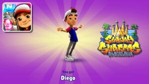 Season Hunt Reward - Diego - Subway Surfers Barcelona 2023