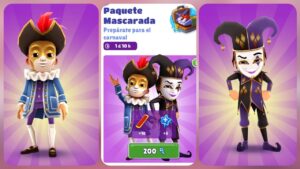 Special masked unlock subway surfers Marco Outfit and Jaro Outfit