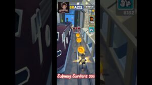 Subway Surfers 206 | Let's Play Subway Surfers... #shorts #viral #youtubeshorts #subwaysurfers
