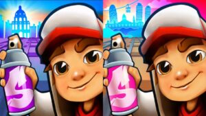 Subway Surfers Barcelona 2023 Jake vs Subway Surfers Oxford 2023 Jake Gameplay HD