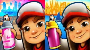 Subway Surfers Barcelona 2023 VS Subway Surfers Barcelona 2019