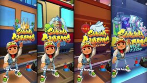 Subway Surfers Barcelona 2023 Vs Oxford Vs Lunar New Year Vs Space Station Android Gameplay