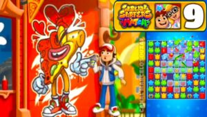 Subway Surfers Match | Part 9 | Pizza Store