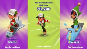 Subway Surfers Mystry Hurdles Challenge with Elf Jake in Monaco Subway Surfers Oxford 2023