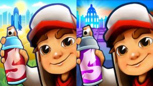 Subway Surfers Oxford 2023 Buzz vs Subway Surfers Houston Gameplay HD