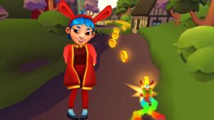 Subway Surfers Oxford – Bonnie Lucky Outfit Và Ván Trượt Carp