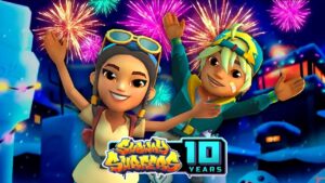 Subway Surfers Subway City Xmas 2022 - Pack 04 : Chill Team