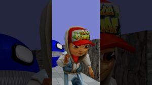 Subway Surfers Vs Pacman  Spider #shorts