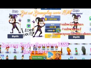 【 Subway Surfers 】 - World Tour: Barcelona 2023 Events Update - Get set Score 1M || Jaro & Aero